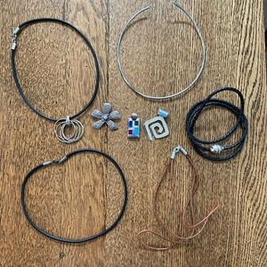 Silpada Sterling Silver Interchangeable Necklaces